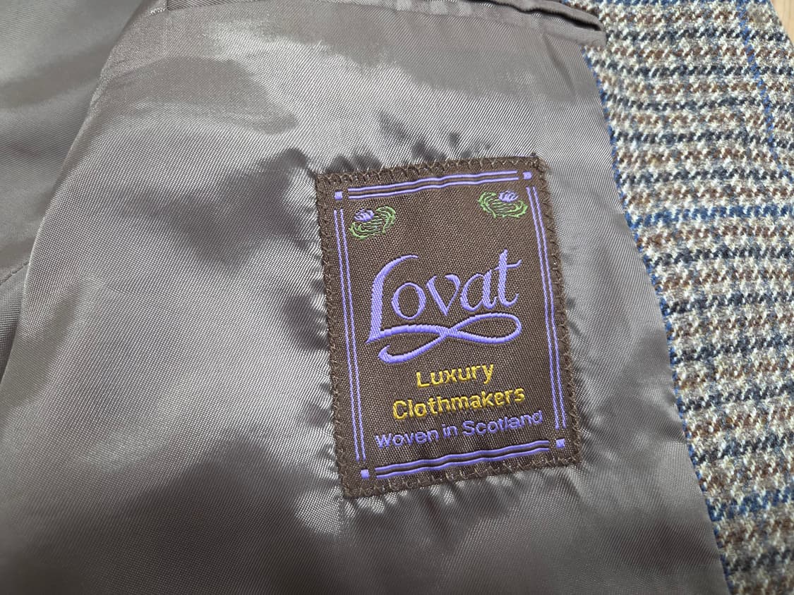 낫띵리튼(NOTHING WRITTEN) 체크 울자켓 프리사이즈 상품이미지8