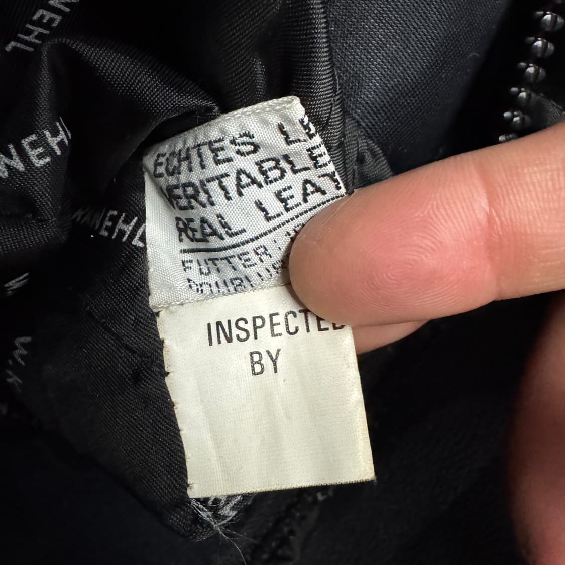 사선 바이커 리얼레더 멀티지퍼 레이싱 가죽자켓 상품이미지7