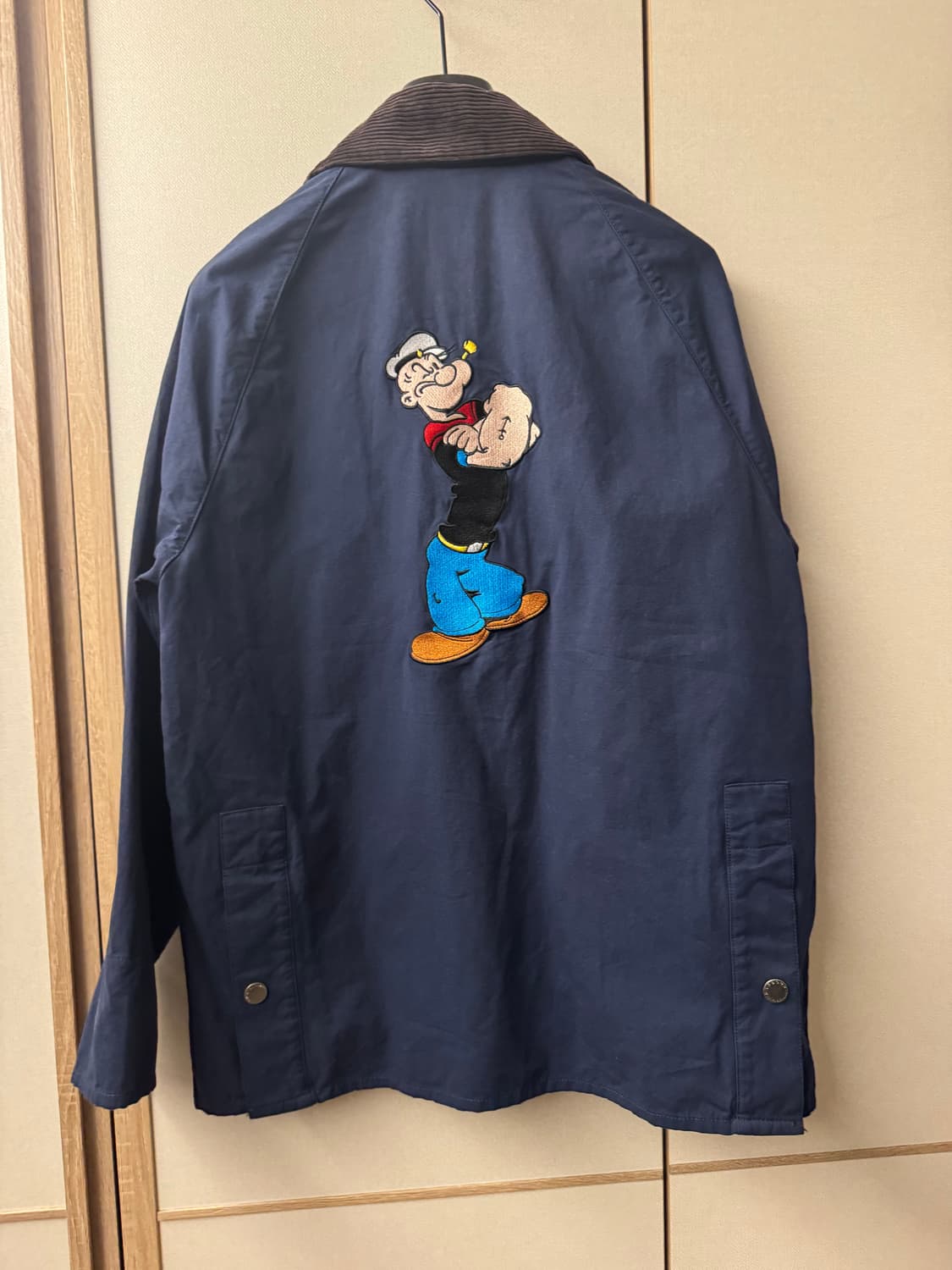 바버 X 노아 뽀빠이 비데일 논왁스 자켓 상품이미지2