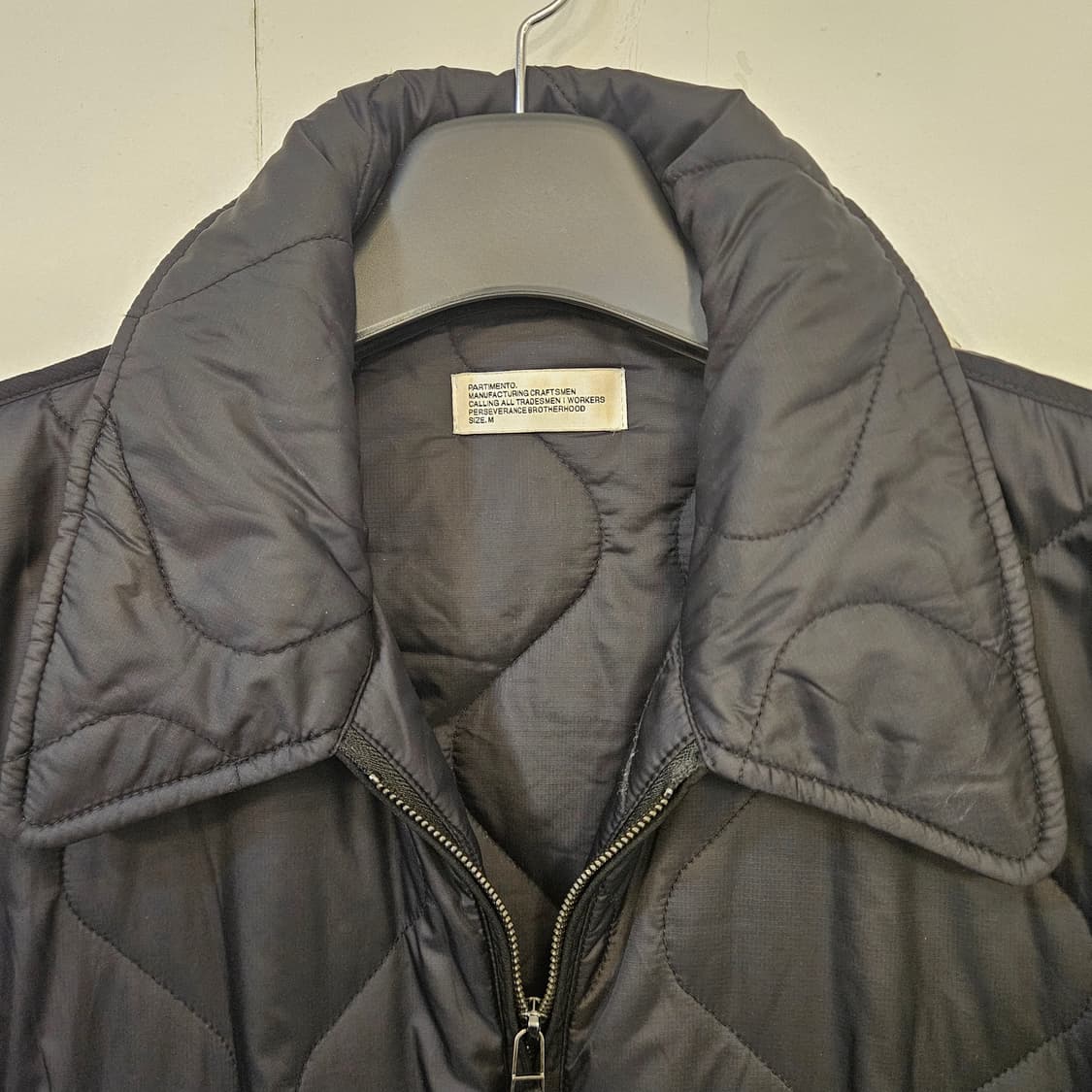 파르티멘토 퀼팅 봄버 자켓 M 실측 100 상품이미지3