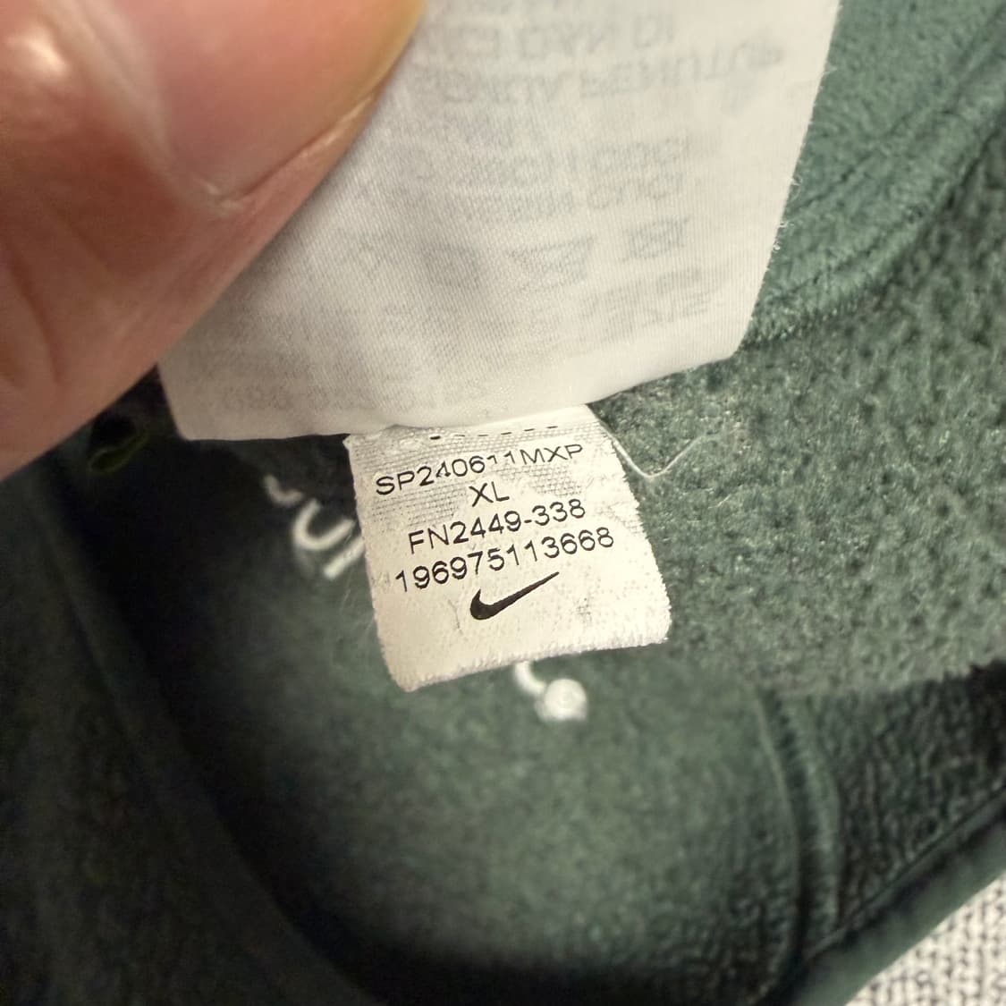 나이키 ACG 아크틱 울프 후리스 조끼 베스트 XL 상품이미지6