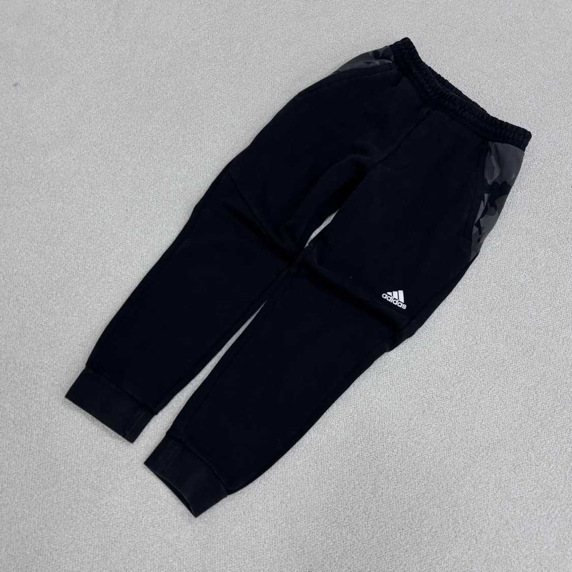 S 아디다스 블랙 트레이닝 조거 팬츠 0327E 상품이미지1