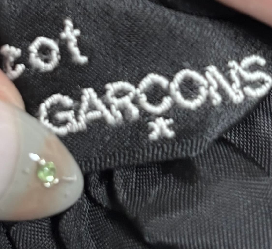 꼼데가르송 트리콧 미디 스커트 상품이미지4