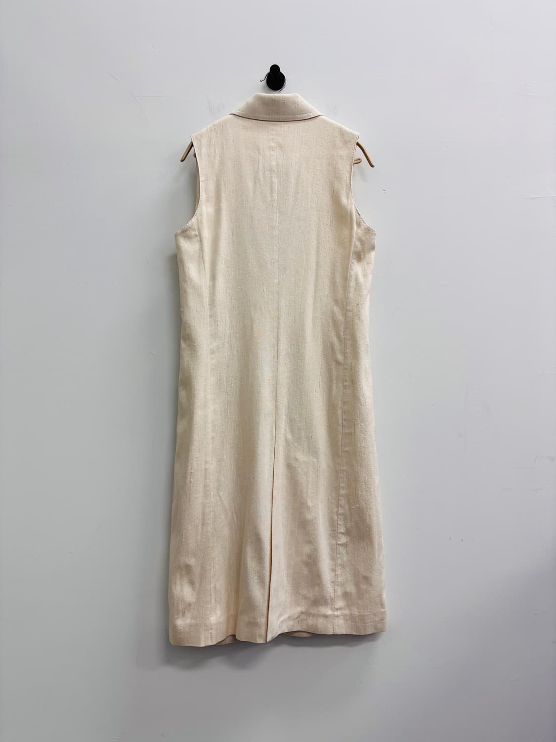 분더샵(BOONTHESHOP) 슬리브리스 롱 코트 아이보리 상품이미지4