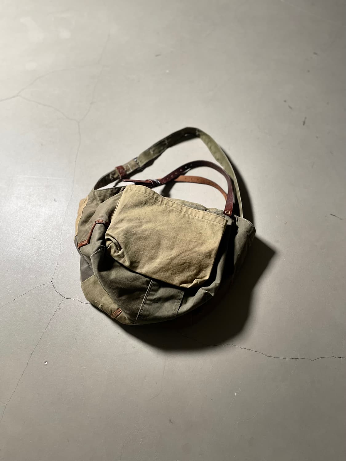 ARTE POVERA Remake Canvas × Leather Bag 상품이미지4
