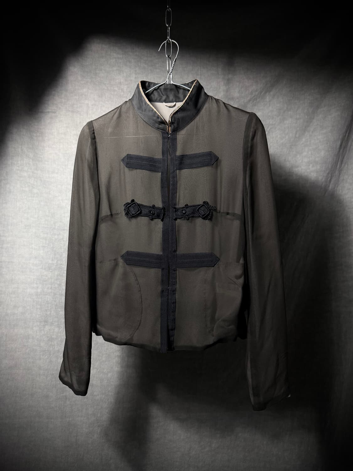 SHARE SPIRIT Silk Napoleon Jacket   상품이미지1