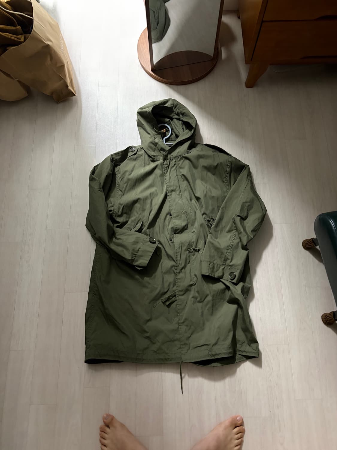 밀텍 M51 피쉬테일 파카 XS 상품이미지3