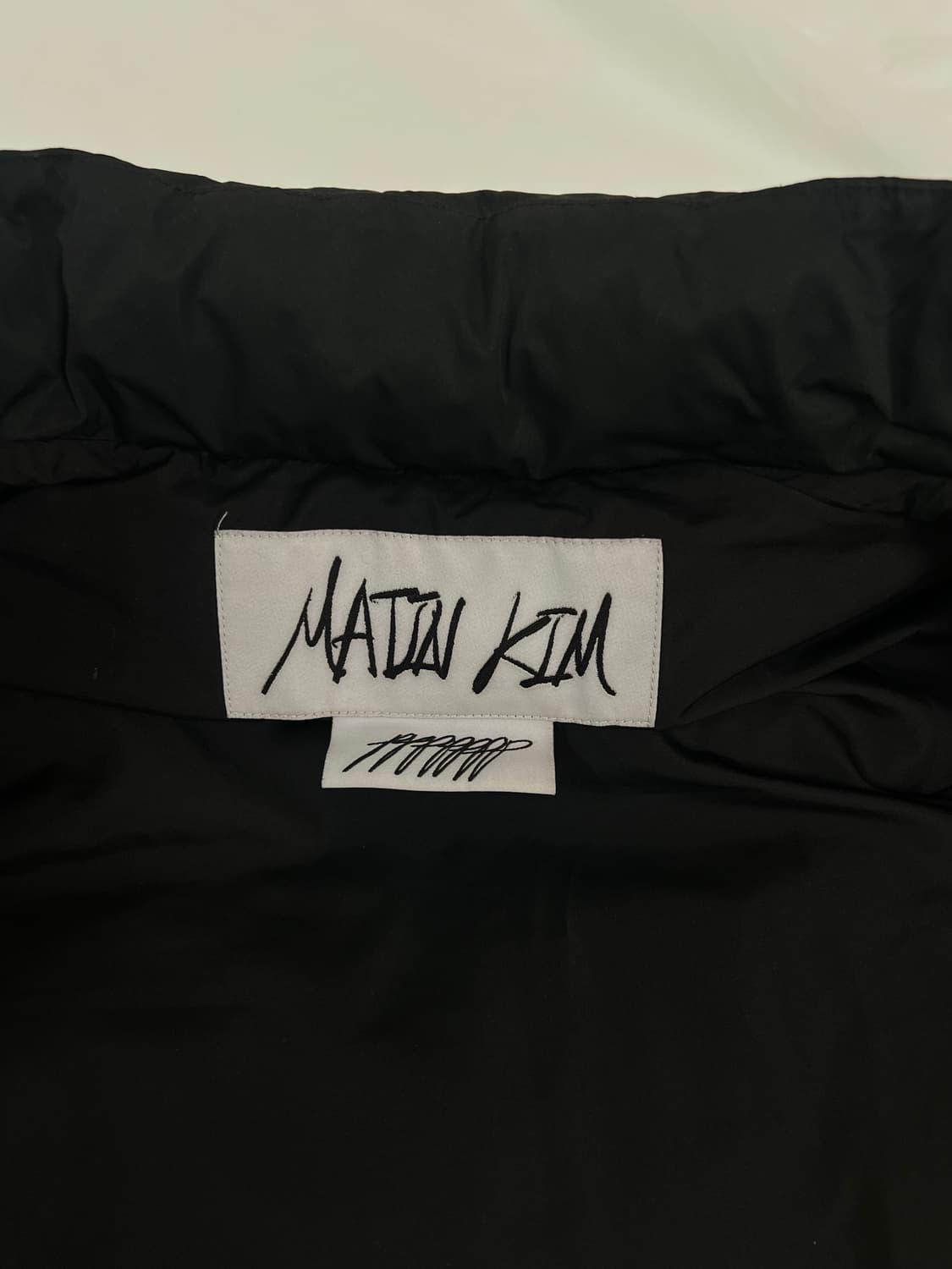 마뗑킴x더뮤지엄비지터 베를린 덕다운 패딩 S 상품이미지4