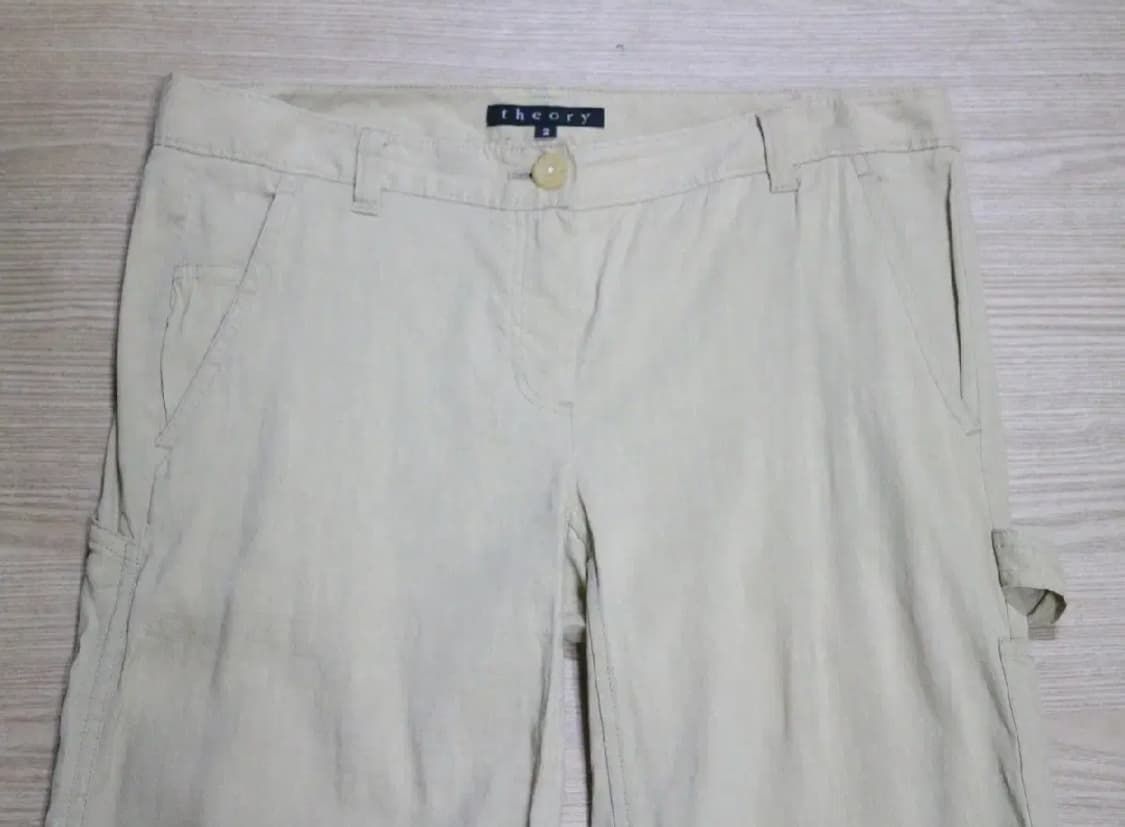 띠어리 린넨 우먼 팬츠(정품) 상품이미지2
