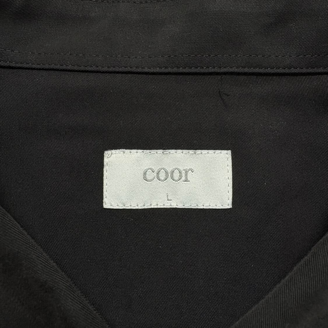 coor 솔리드 스웨이드 셔츠 상품이미지4