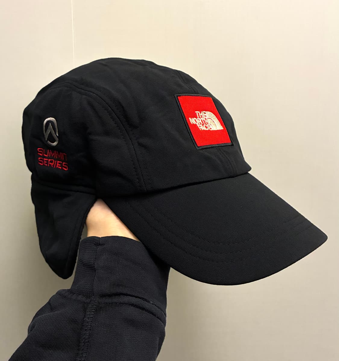 (L~XL)노스페이스 서밋 시리즈 나일론 기모 트루퍼햇 모자 상품이미지1