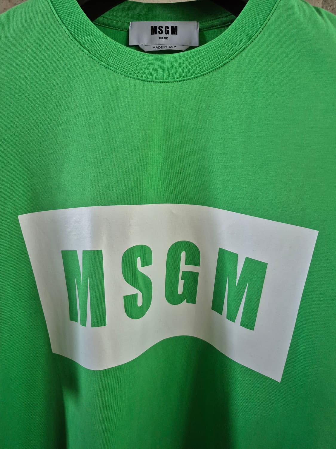 MSGM  박스 티셔츠 상품이미지3