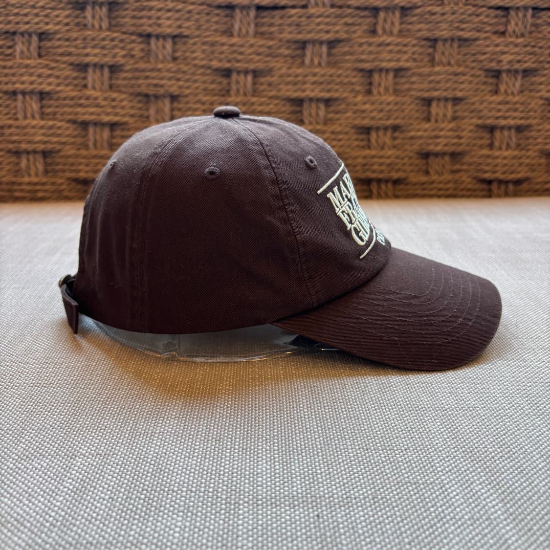 마리떼 프랑소와 저버 브라운 볼캡 상품이미지5