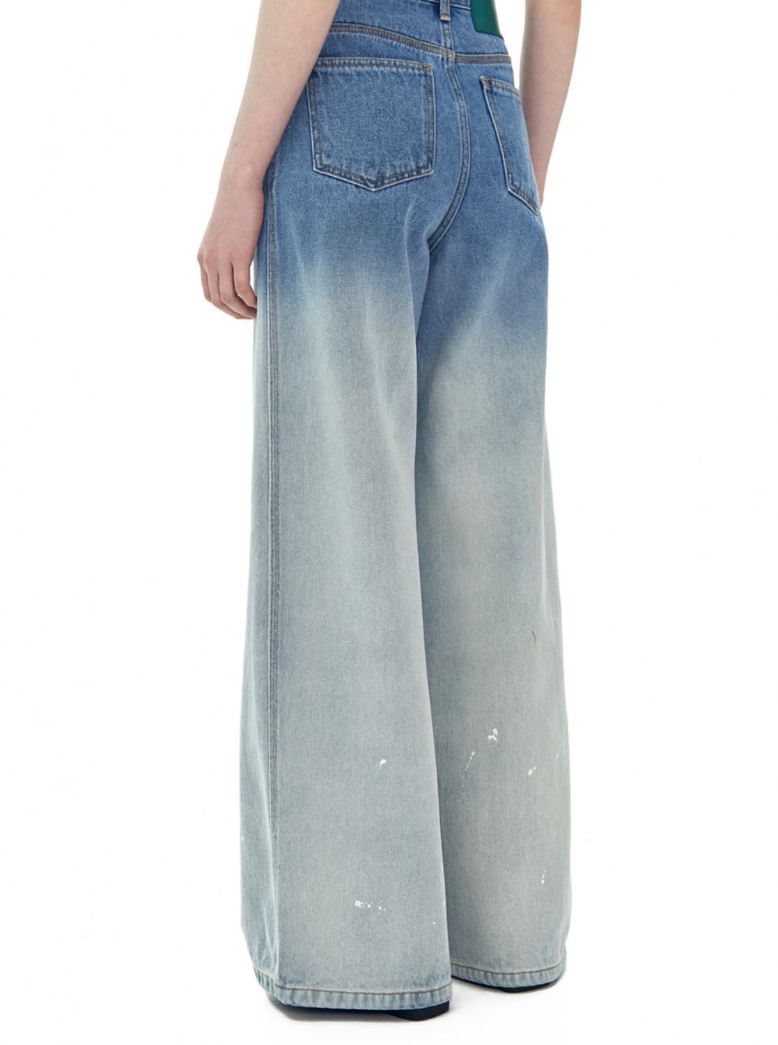 더 아이덴티티 프로젝트 그라데이션 페인팅 와이드 팬츠 우먼 M 상품이미지1