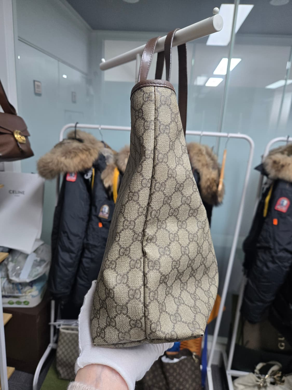 [특가][정품] 구찌 시그니처 라지 토트백 상품이미지4