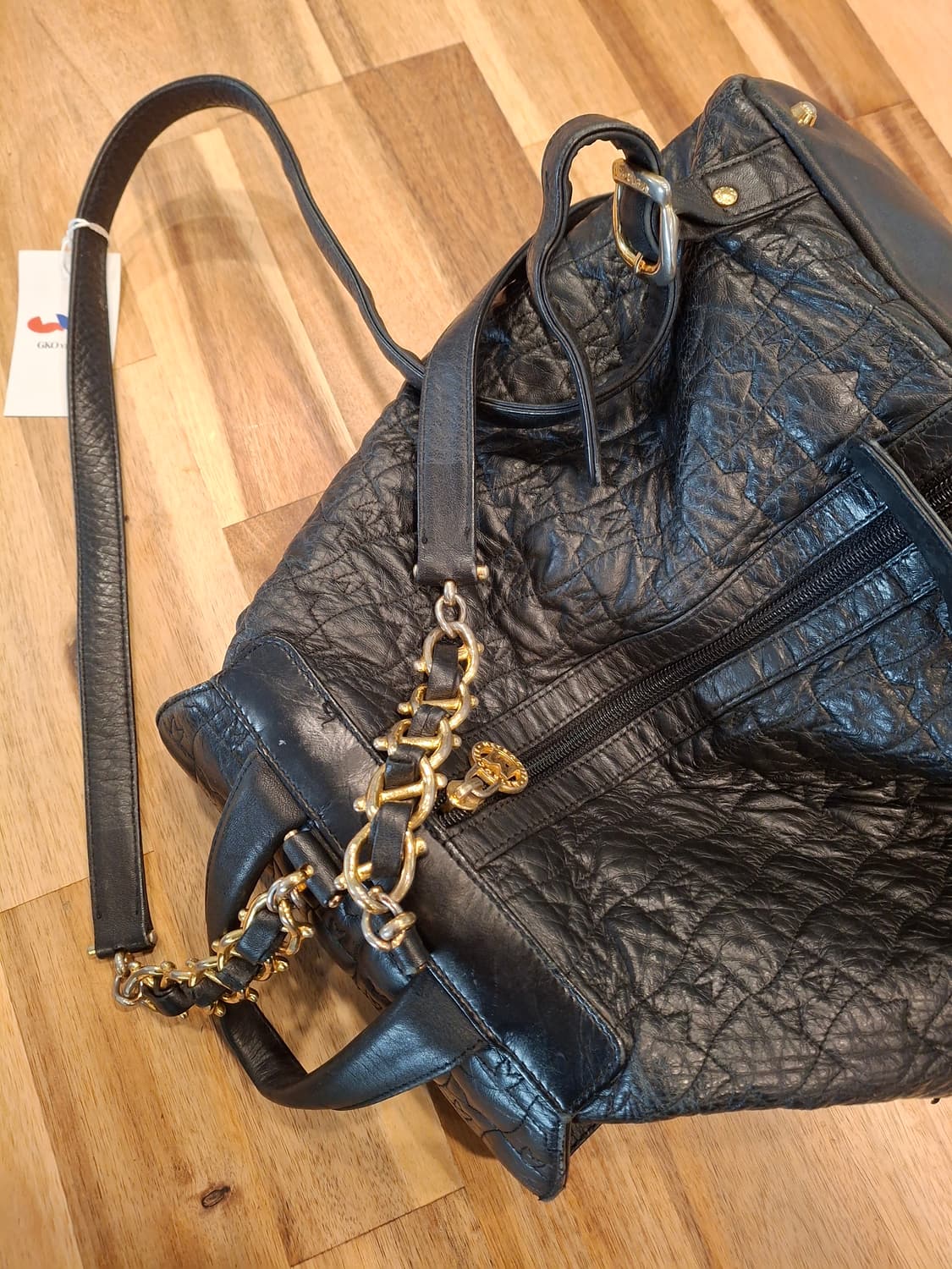 (마지막특가) 메트로시티 백팩 태슬장식 블랙 상품이미지4