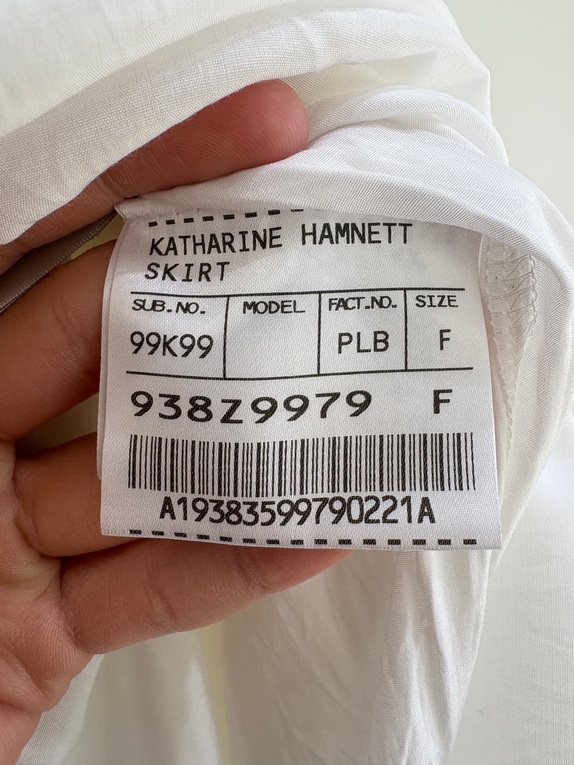 KATHARINE HAMNETT LONDON 롱 스커트  상품이미지8