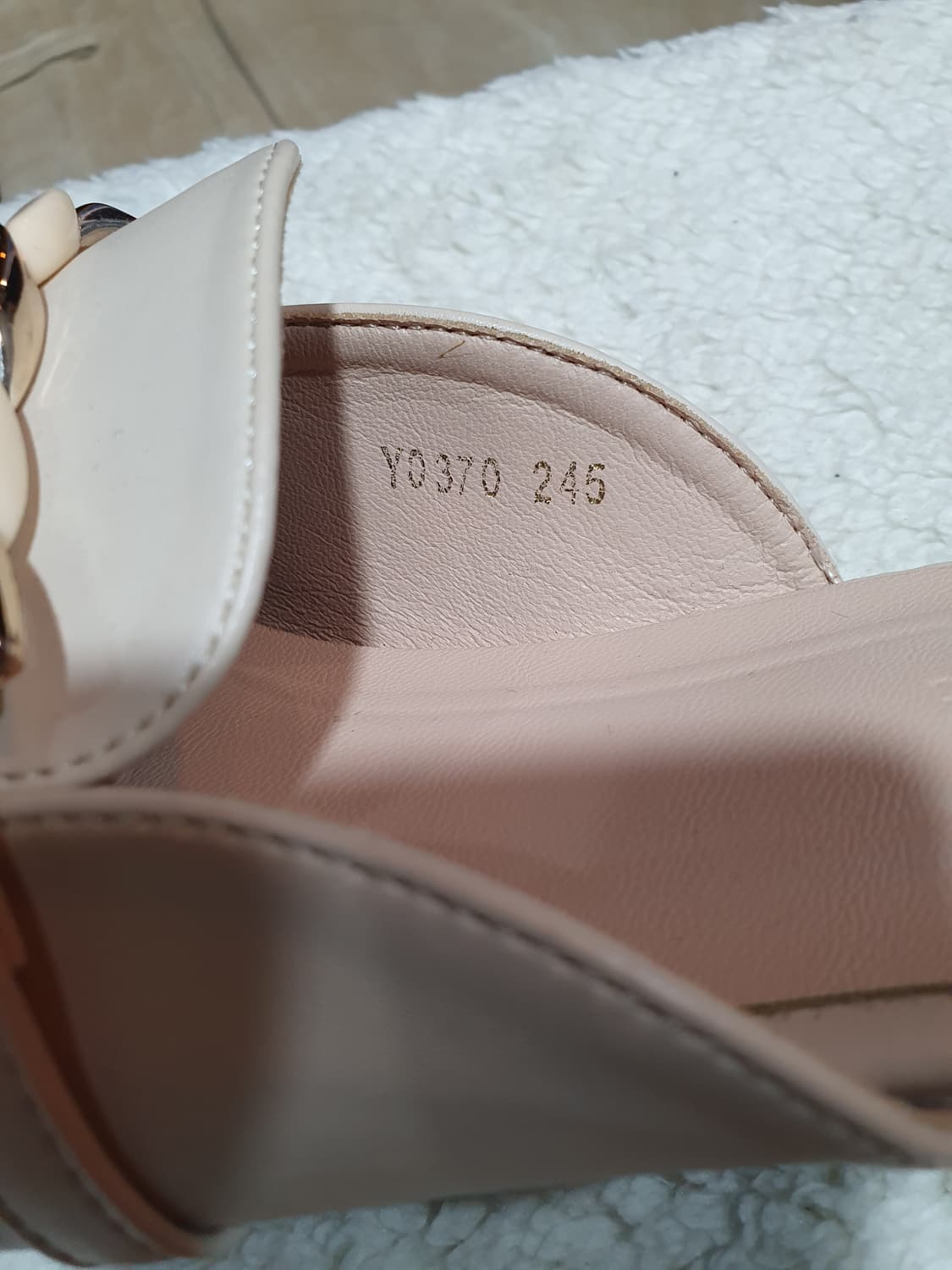 더스타일 체인 장식 여성 뮬 슬리퍼 245mm 상품이미지4