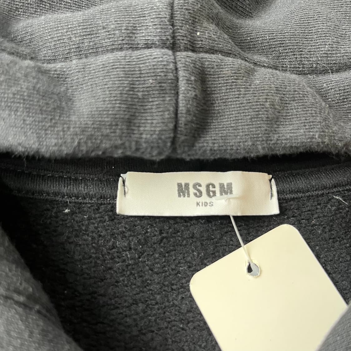 95 MSGM 키즈 로고 프린팅 후드집업 상품이미지3