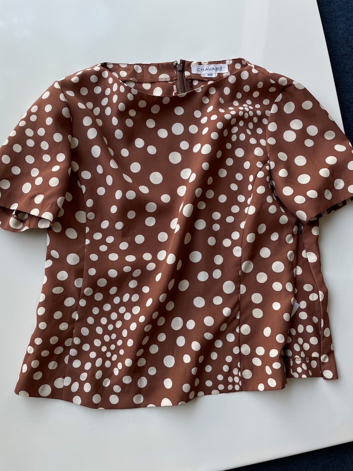 DOT patterned short blouse 상품이미지2
