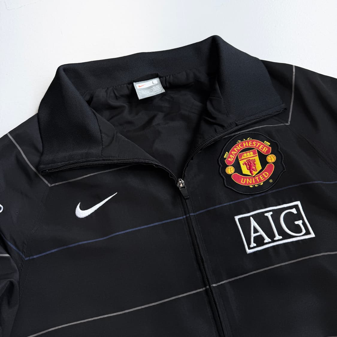 나이키 맨유 00s 08-09 맨체스터유나이티드 우븐 트랙탑 자켓 상품이미지3