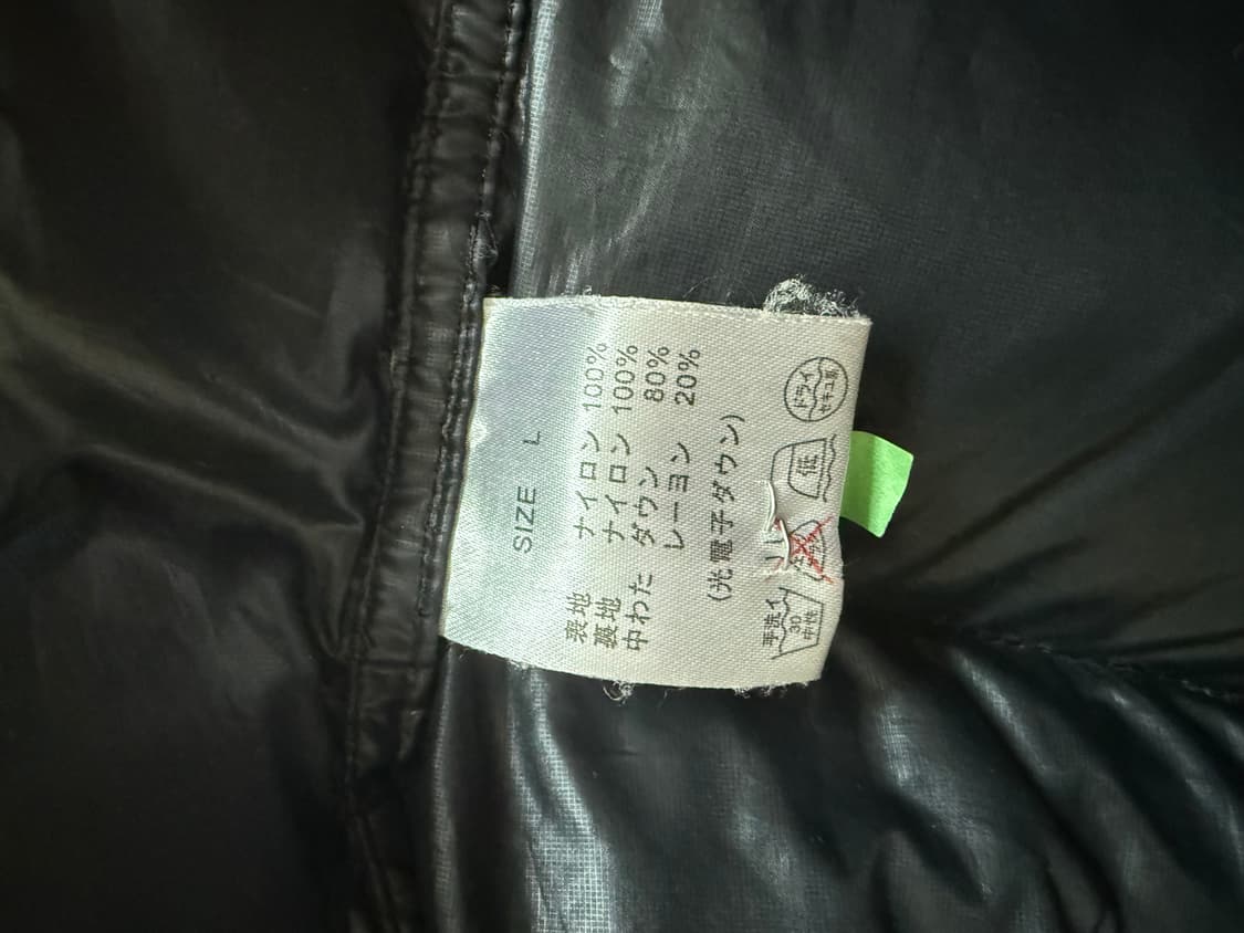 90s 노스페이스 퍼플 라벨 구스 다운 투웨이 패딩 브라운 상품이미지4