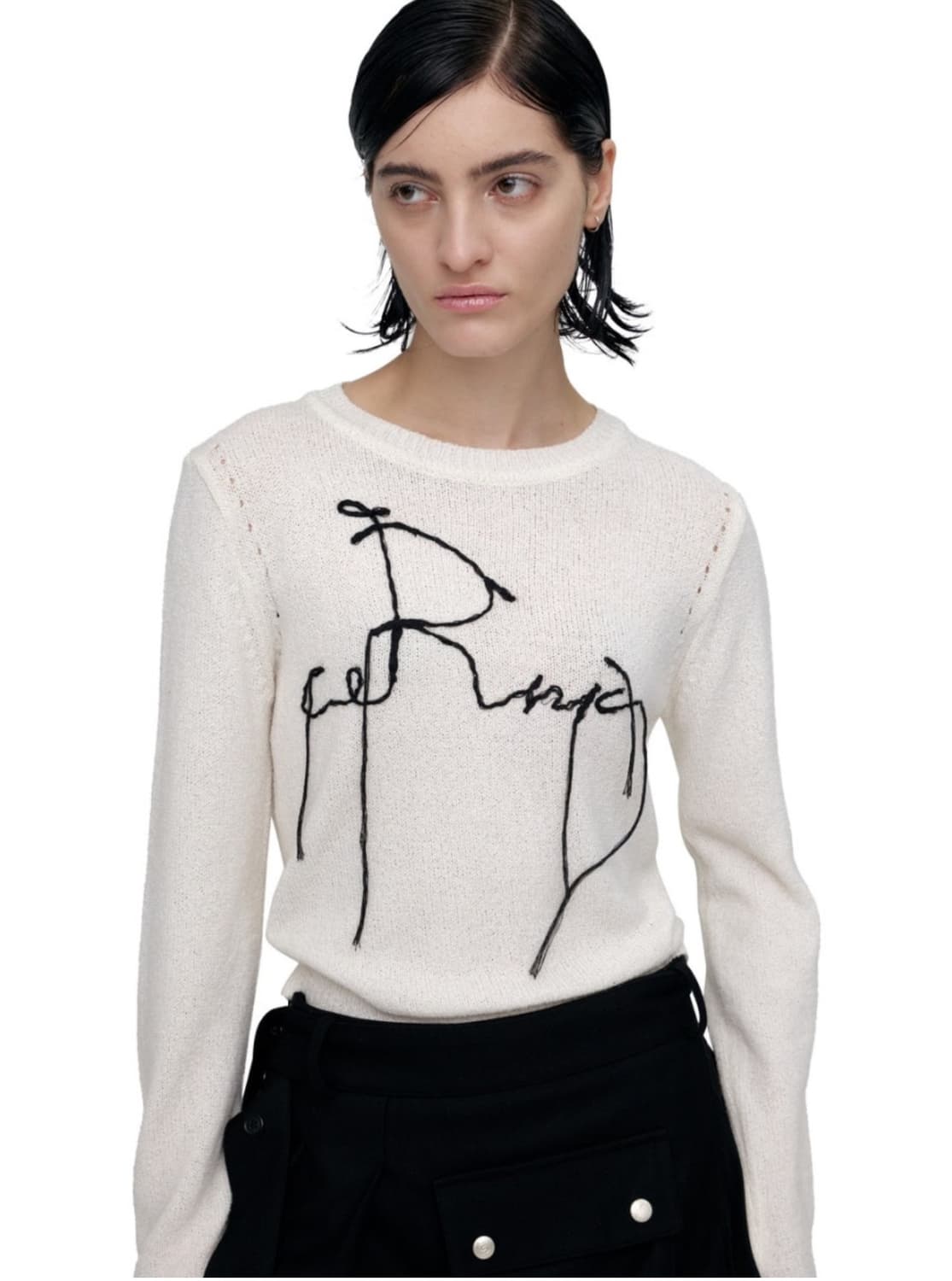 cerric 니트 (제니 착용) 상품이미지2