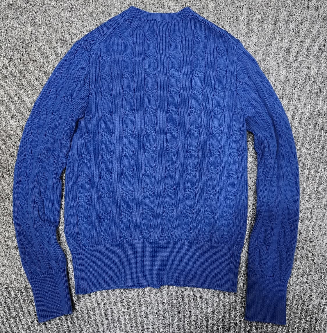 폴로 랄프로렌 꽈배기 케이블 니트 가디건 L 상품이미지2