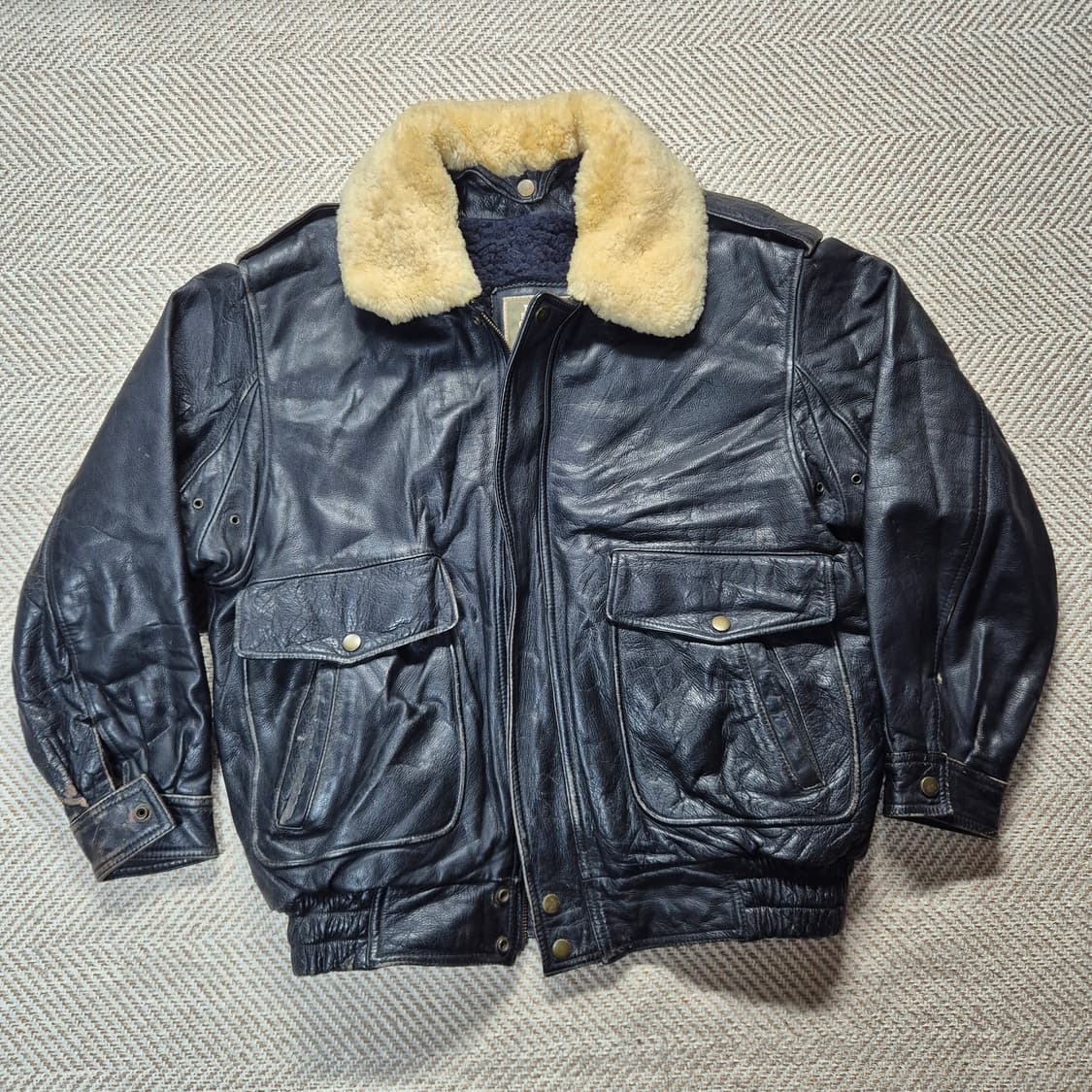 빈티지 G1 소가죽 자켓 상품이미지2