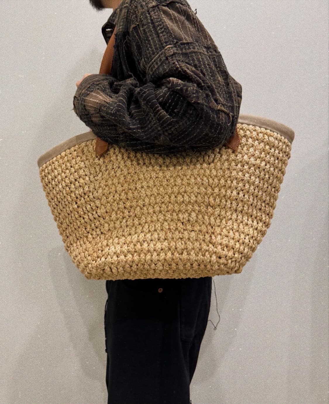 캐피탈 라탄 위빙 토트백 상품이미지1