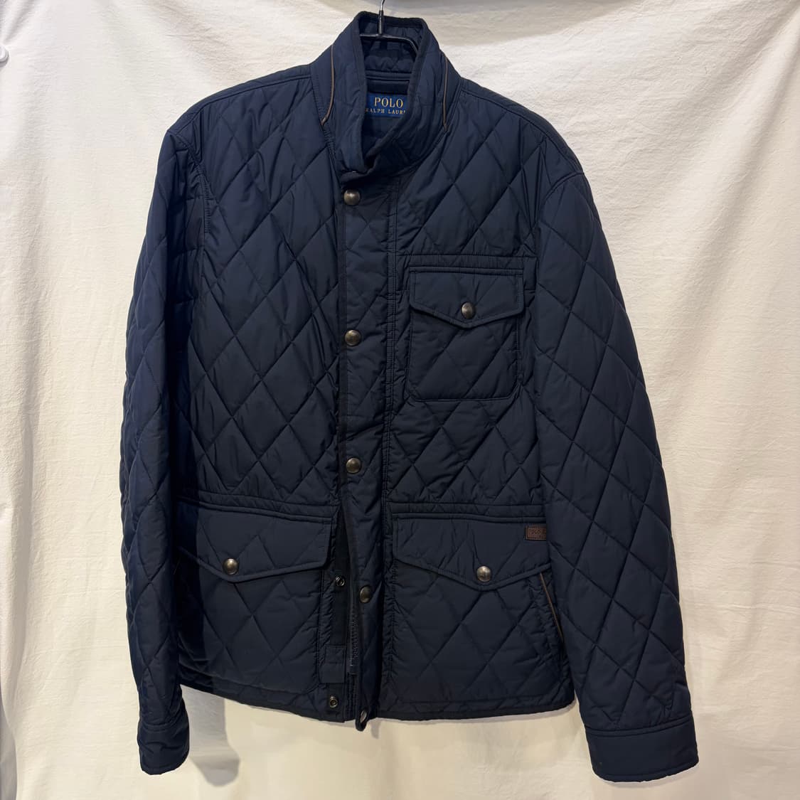폴로 랄프로렌 네이비 퀼팅 자켓 상품이미지1