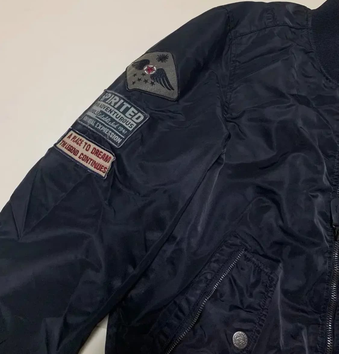 JEEP SPIRIT 양털내피 ma-1 항공점퍼 L(100) 상품이미지4