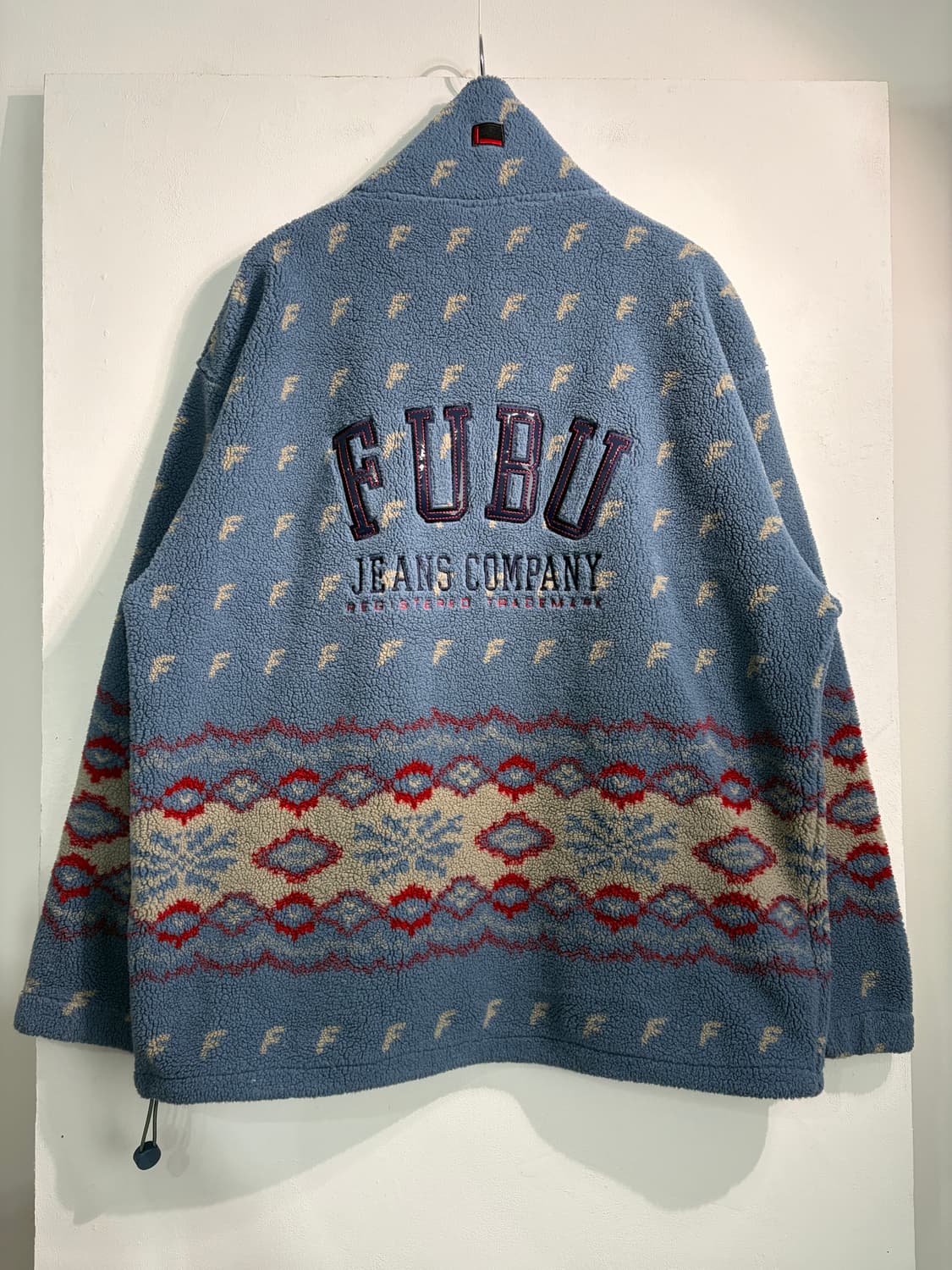 FUBU 후부 노르딕 패턴 플리스 후리스 105 상품이미지2