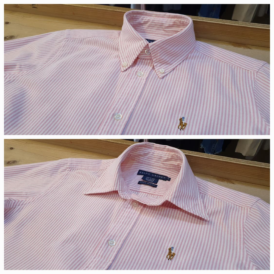 66.폴로 스트라이프 셔츠  상품이미지3