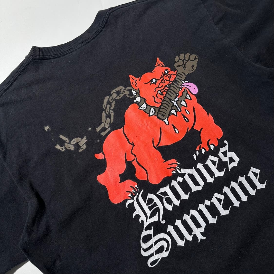 23ss 슈프림 x 하디스 도그 반팔 티셔츠 상품이미지3