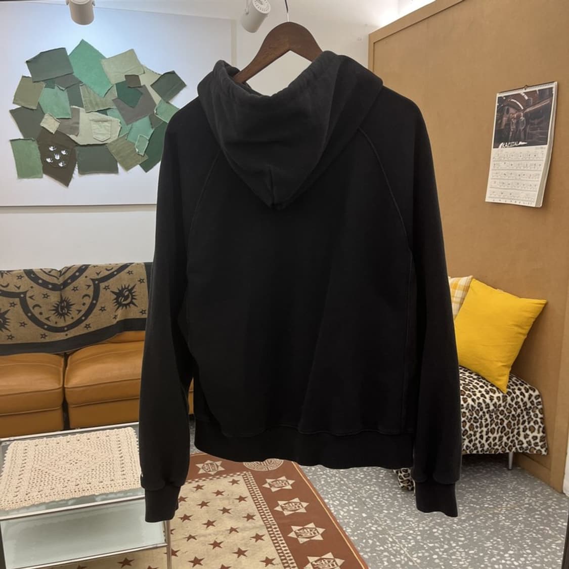 LEE 리 모던 캐주얼 빈티지 스몰로고 후드집업 M C10011 상품이미지4