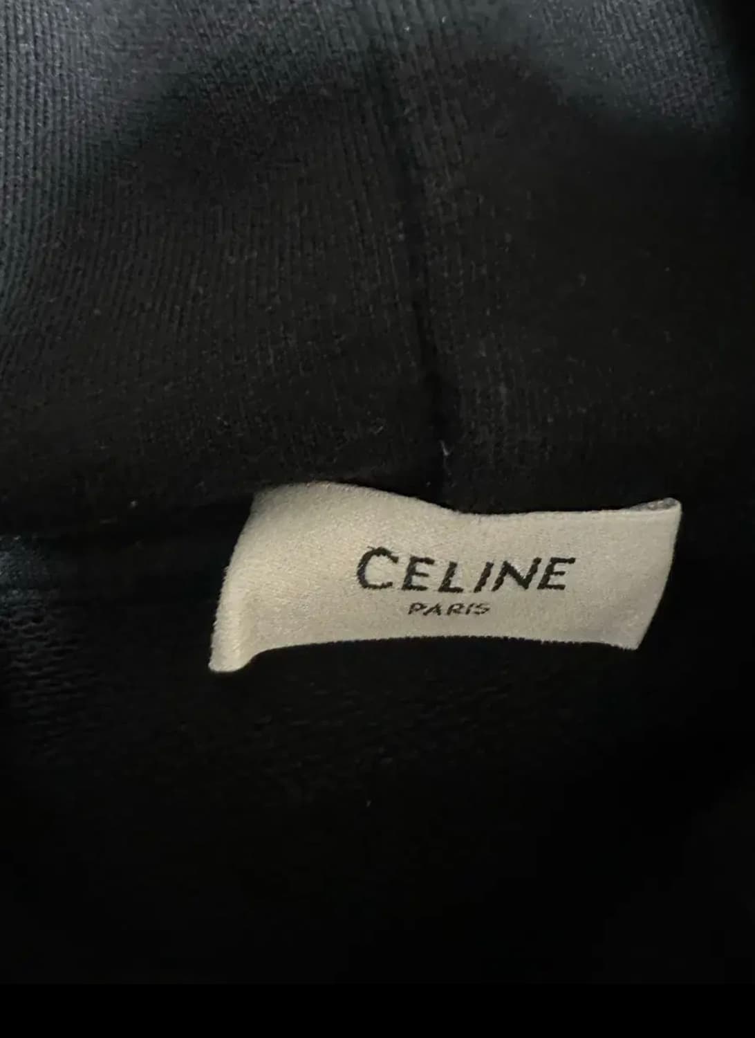 Celine 남성 후드 블랙 xxl 상품이미지4