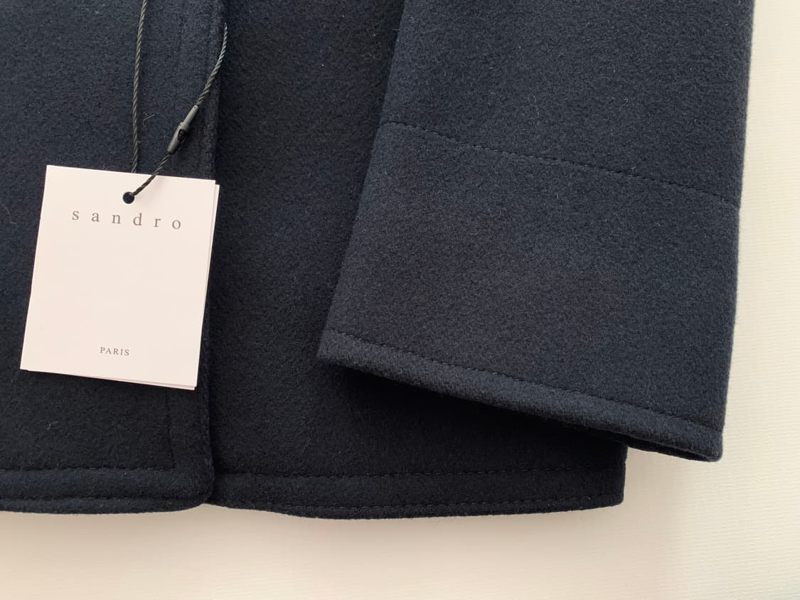 산드로 피코트 양모카라 시어링 s 상품이미지8