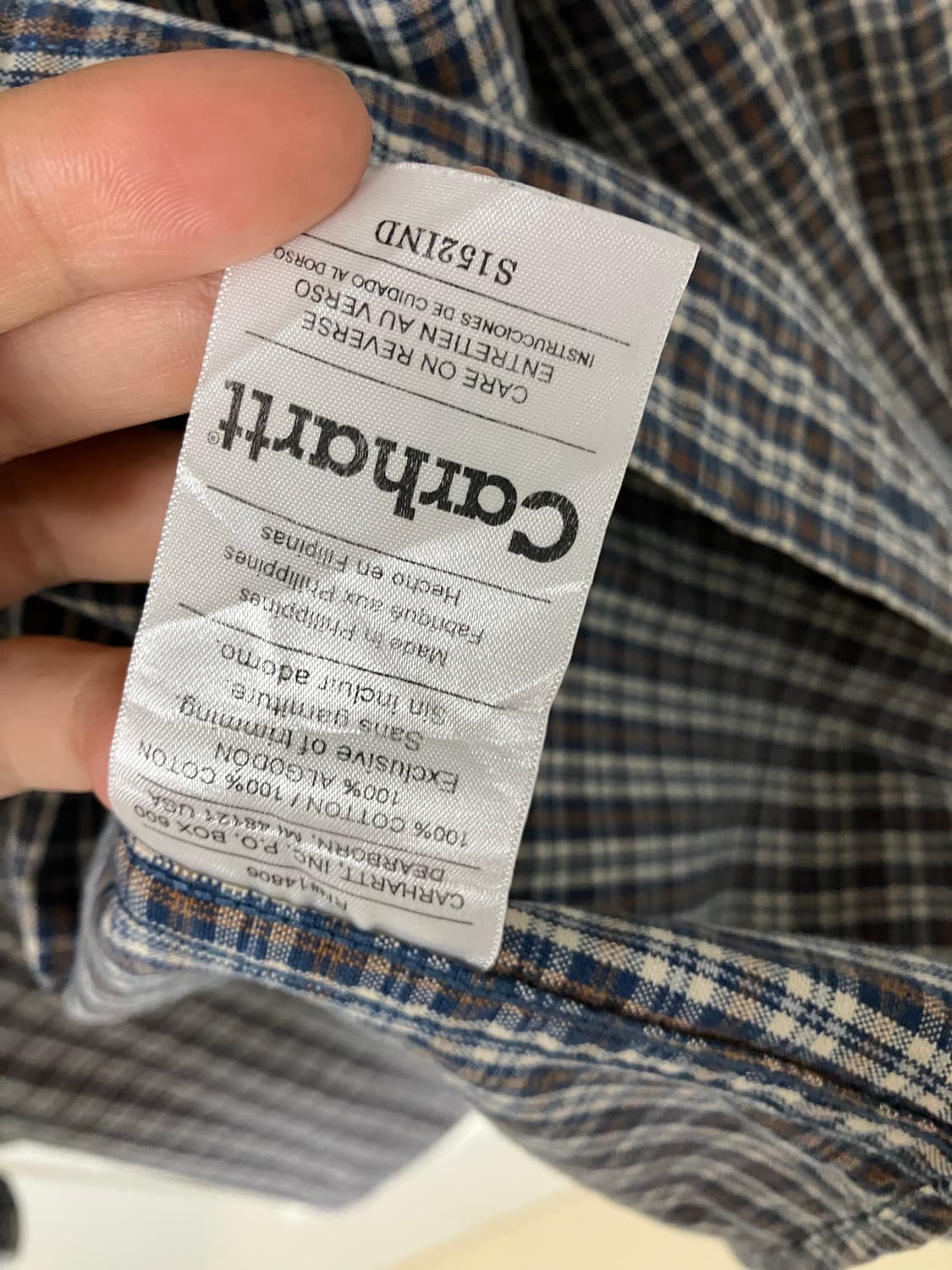 칼하트 체크셔츠 2XL 상품이미지4