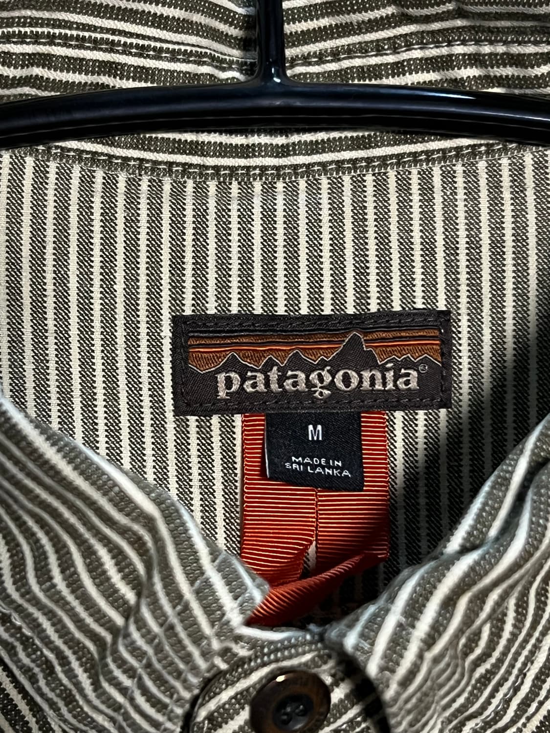 파타고니아 90s 스트라이프  워크 셔츠 처분  상품이미지3