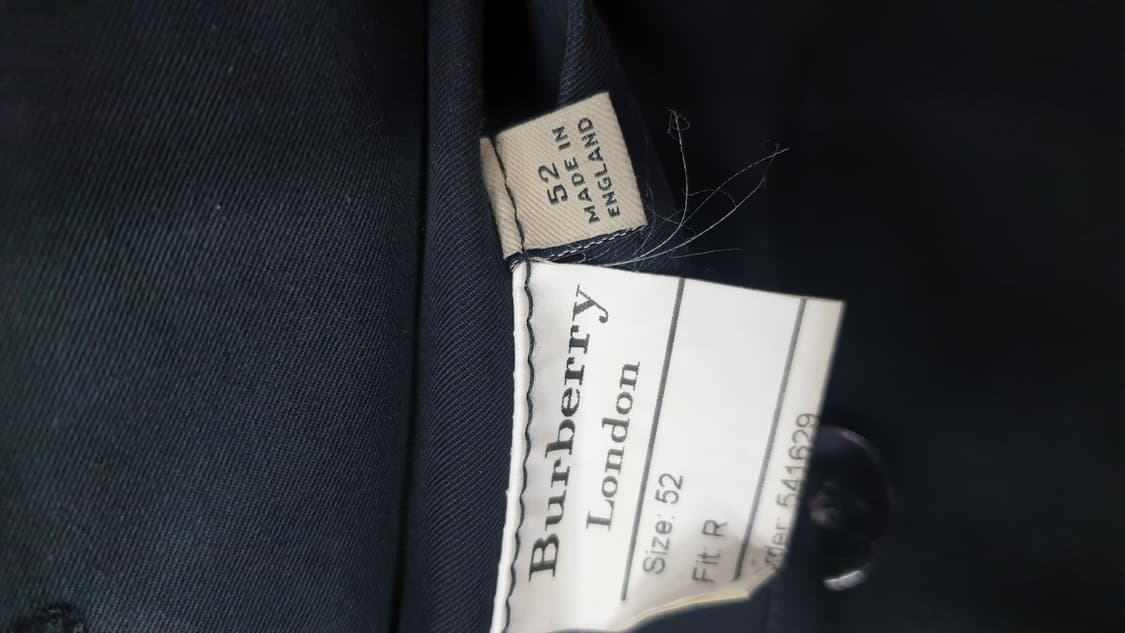 버버리 블랙 트렌치 코트52사이즈 상품이미지9