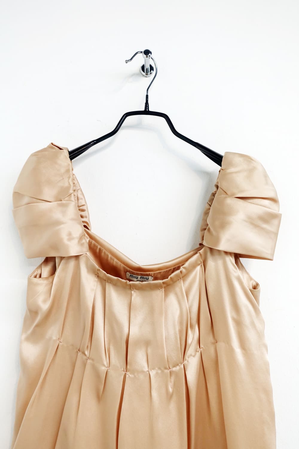 미우미우 실크 반팔 블라우스 상품이미지6