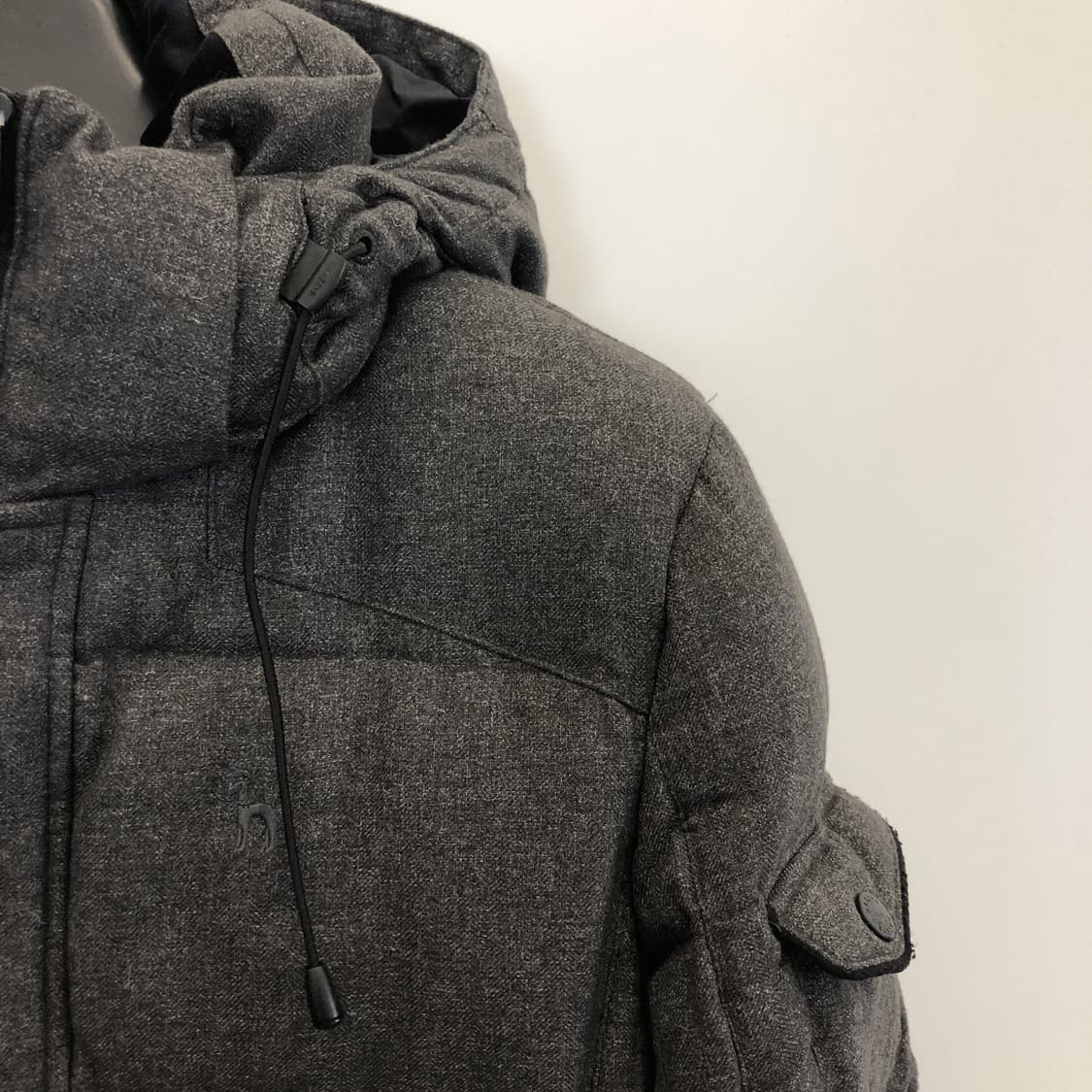 헤지스 그레이 덕다운패딩 여성 95  상품이미지2