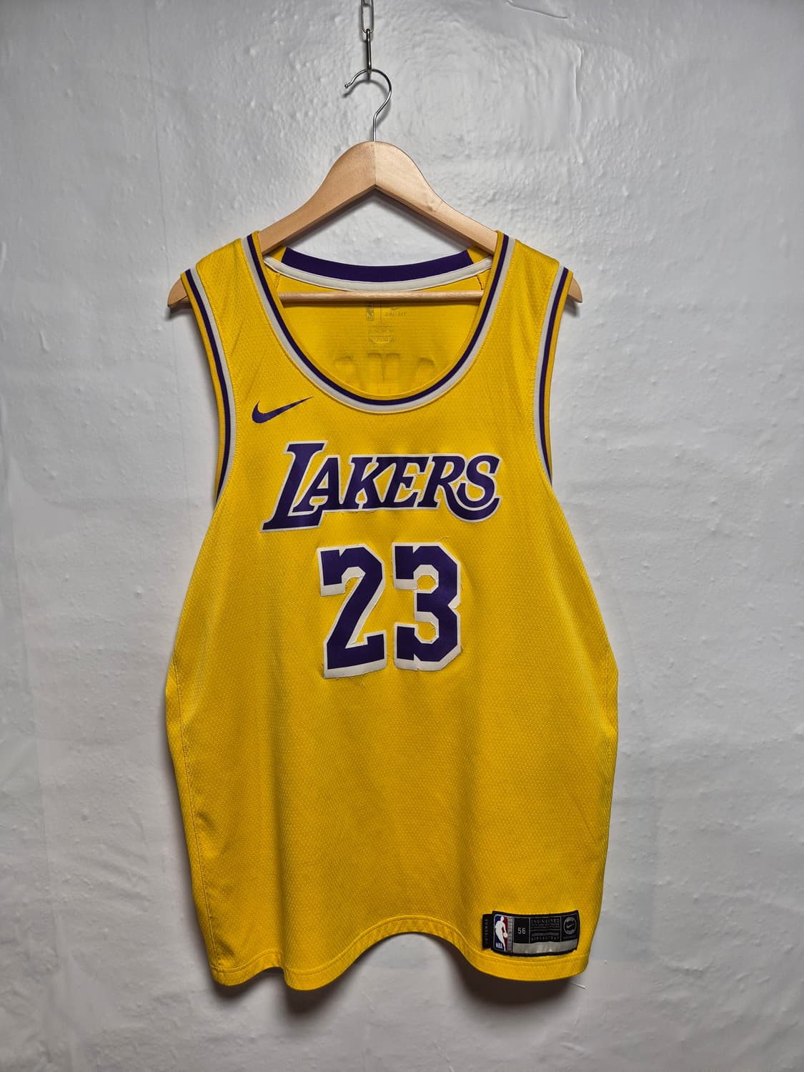 *무료배송*나이키 LA레이커스 23번 르브론 제임스 XXL사이즈 농구져지 상품이미지1