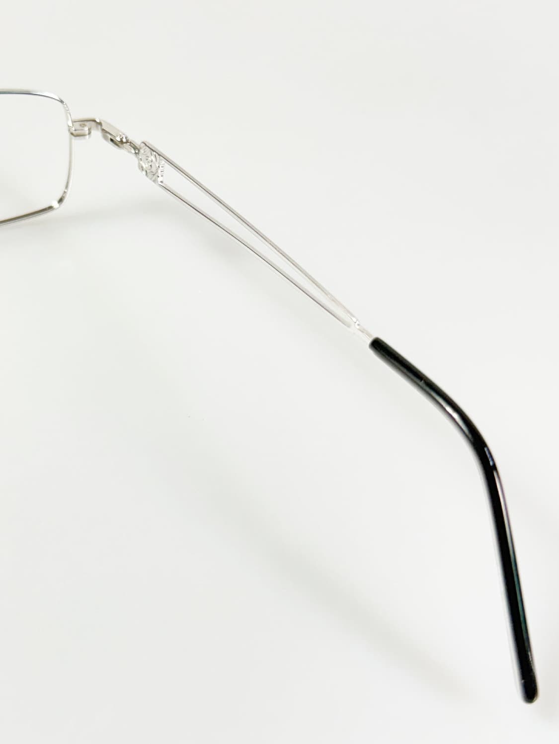 R&B EYEWEAR 실버 슬림 스퀘어 메탈 빈티지 안경 상품이미지7