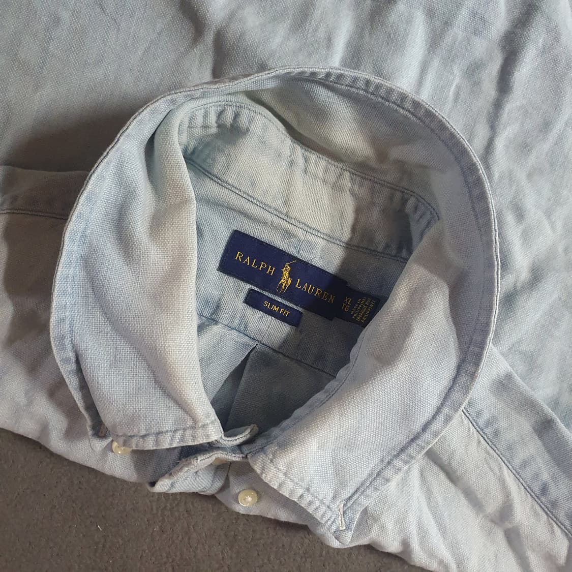 폴로 코튼 반팔 셔츠 XL 상품이미지5