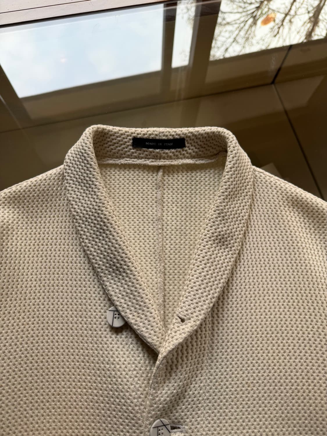엠포리오 아르마니 숄칼라 가디건 남 95 여성 66~77 상품이미지6