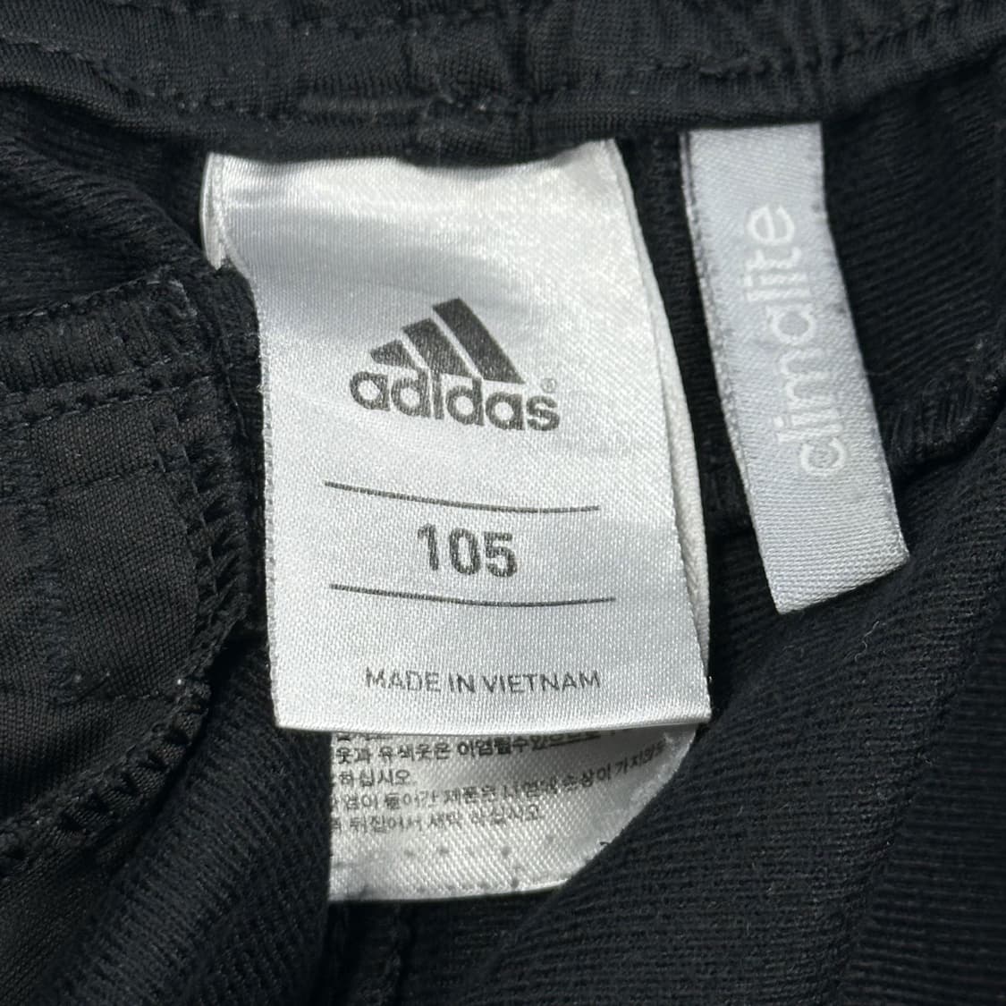 아디다스 오리지널 블랙 츄리닝바지 (XL) 상품이미지5