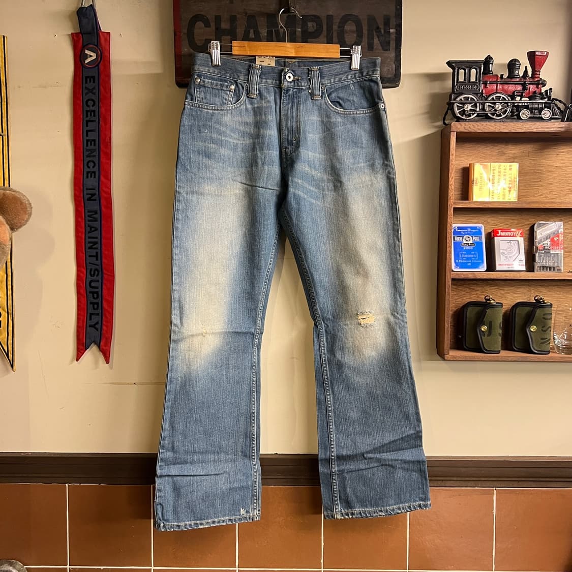 00's 리바이스 527 부츠컷 32 Size Mexico 데드스탁 상품이미지1