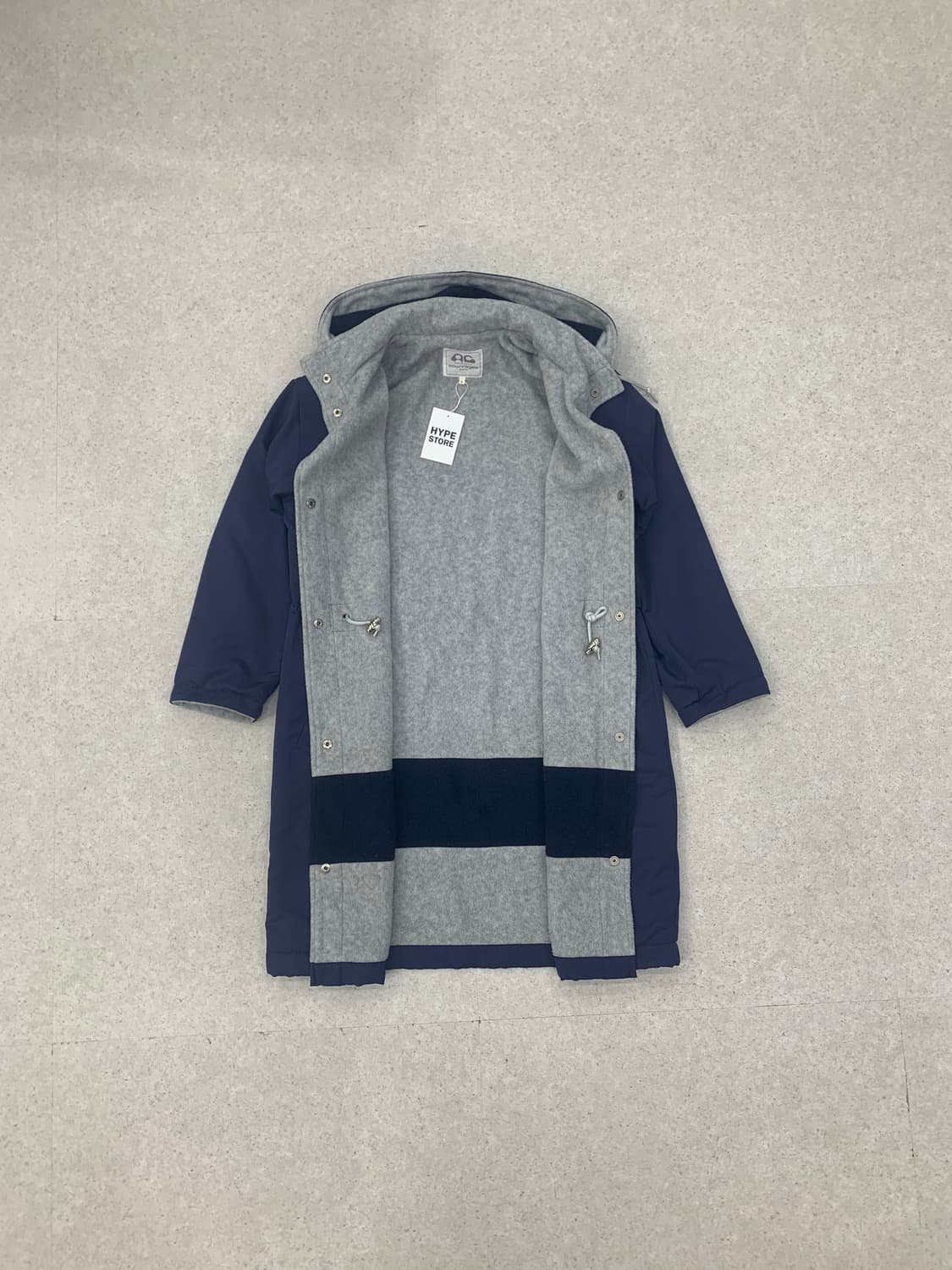 Courreges 꾸레쥬 스포츠퓨처 후드 롱코트 상품이미지3